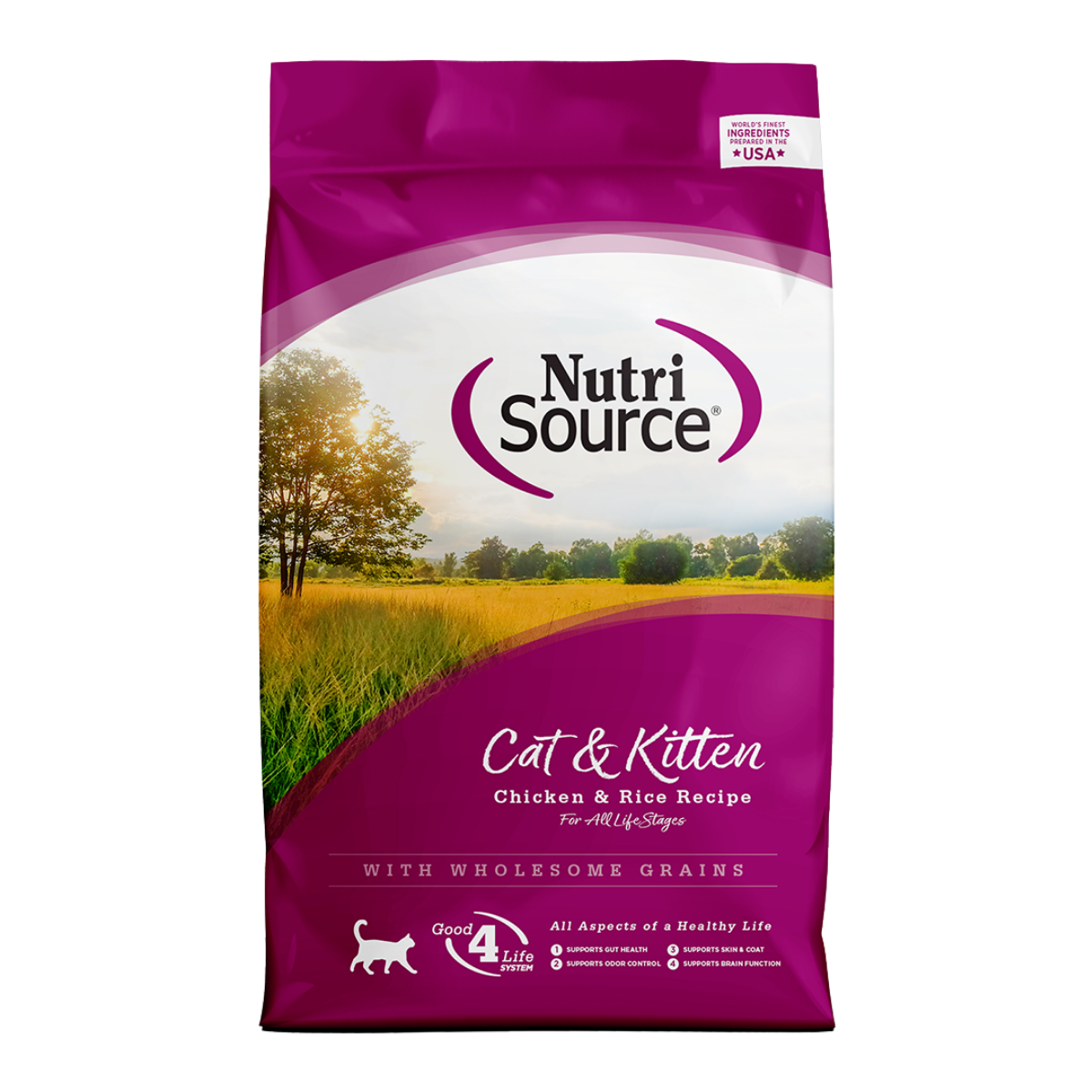 NutriSource® gato & gatito Pollo y Arroz