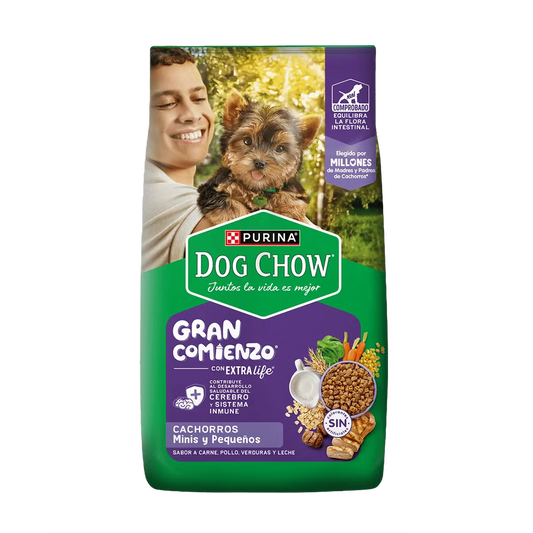 Dog Chow® cachorros minis y pequeños